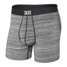 SAXX Mens Ultra Boxer Fly  -  X-Small / Spacedye Heather-Gray