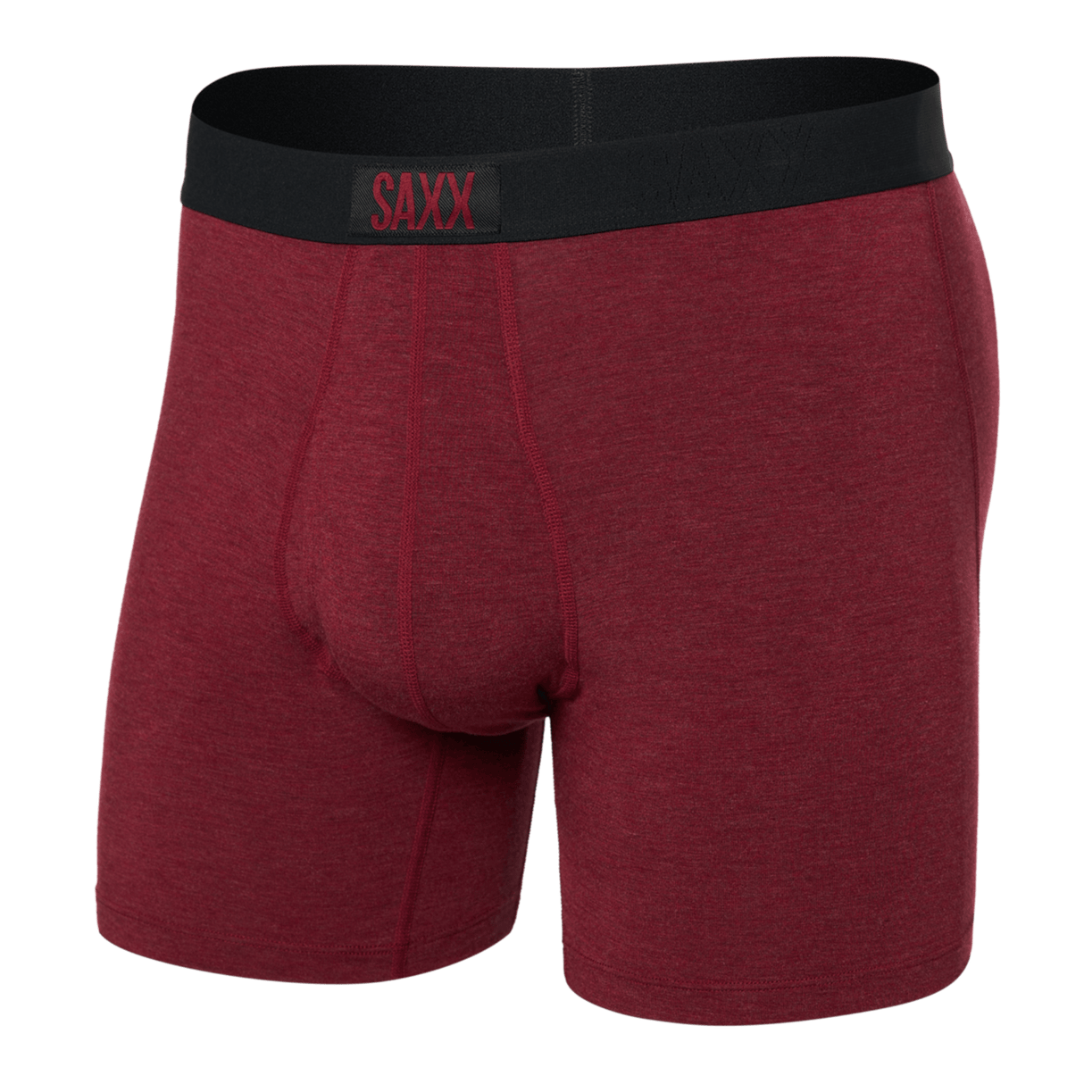 SAXX Mens Ultra Boxer Fly  -  Small / Tibetan Red Heather