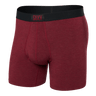 SAXX Mens Ultra Boxer Fly  -  Small / Tibetan Red Heather