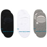 Stance Icon No Show 3-Pack Socks  -  Large / Multi