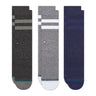 Stance The Joven Crew 3-Pack Socks  -  Large / Grey Heather