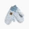 Turtle Fur Comfort Lush Freestyle Mitts  -  One Size Fits Most / Smoke Blue