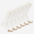 Thorlo Tennis Maximum Cushion Crew 6-Pack Socks  -  Medium / White