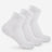 Thorlo Walking Moderate Cushion Mini-Crew 3-Pack Socks  -  Large / White