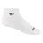 Wide Open Mens Solid Cushioned No Show Socks  -  Medium / White