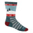 Wide Open Womens Sleigh All Day Cushioned Crew Socks  -  Small / Light Teal