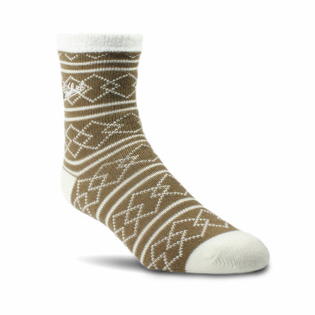 Woolrich Double Layer Southwest Diamond Socks  -  Medium / Clay