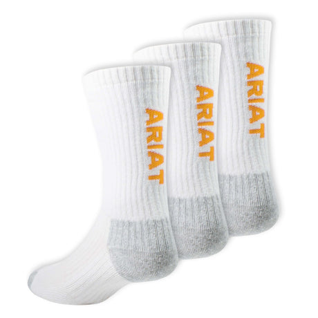 Ariat Cotton Crew 3-Pack Socks  - 