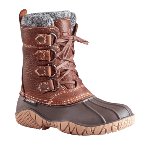 Baffin Womens Yellowknife Cuff Winter Boots  -  6 / Brown