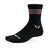 Swiftwick Aspire Five Crew Socks  -  Medium / Red Black