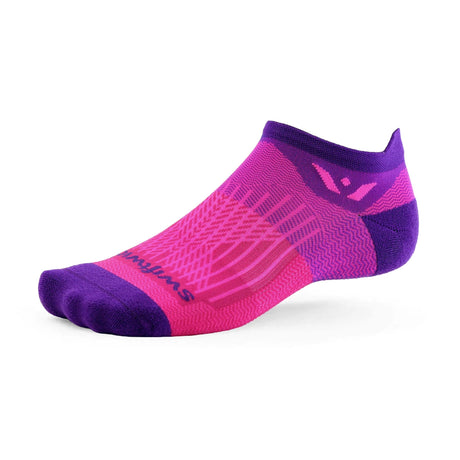 Swiftwick Aspire Zero Tab Socks  -  Small / Purple Fuchsia