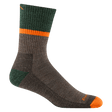 Darn Tough Mens Ranger Micro Crew Midweight Hiking Socks  -  Medium / Brown