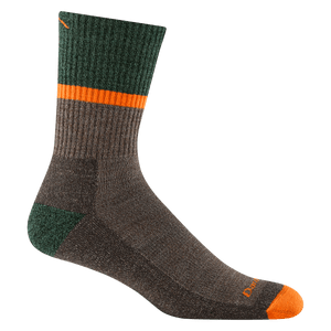 Darn Tough Mens Ranger Micro Crew Midweight Hiking Socks  -  Medium / Brown