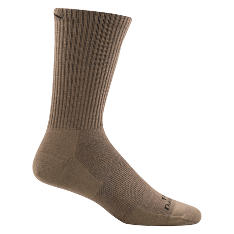 Darn Tough Micro Crew Lightweight Tactical Socks with No Cushion  -  X-Small / Coyote Brown