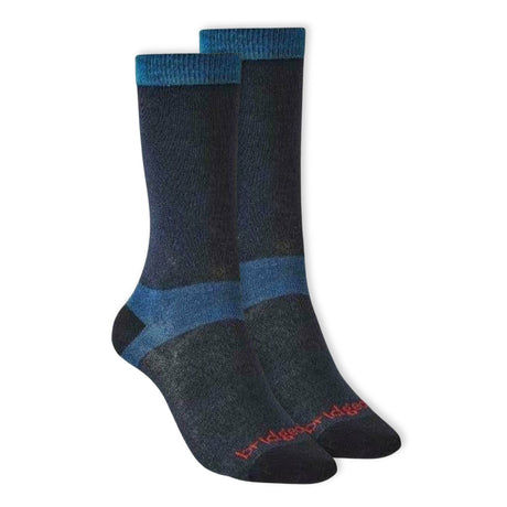 Bridgedale Womens Liner Coolmax Boot 2-Pack Socks  -  Small / Navy