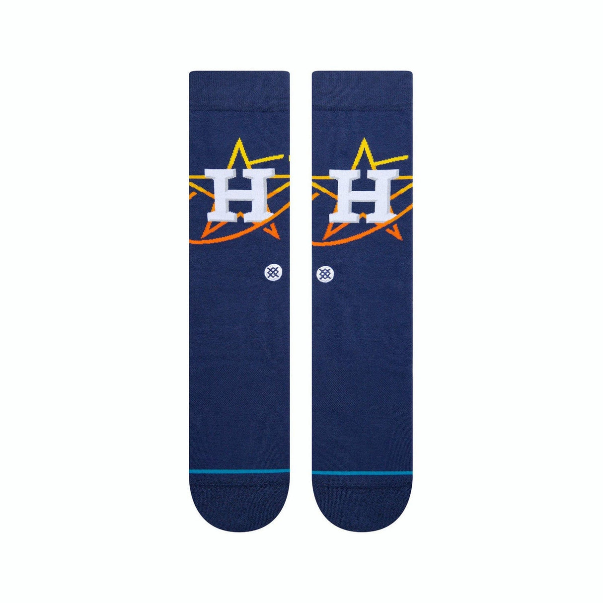 Stance Mens MLB Astros Connect Crew Socks  - 