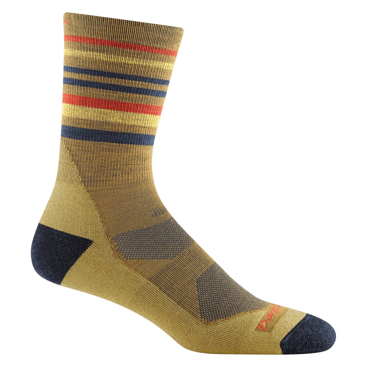 Darn Tough Mens Fastpack Micro Crew Lightweight Hiking Socks  -  Medium / Sandstone