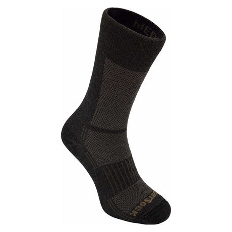 Wrightsock Double-Layer Merino Coolmesh II Crew Socks  -  Small / Timber