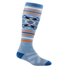 Darn Tough Womens Snowscape OTC Lightweight with Cushion Snow Socks  -  Small / Bluebird