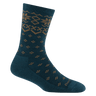 Darn Tough Womens Shetland Crew Lightweight Lifestyle Socks - Clearance  -  Small / Dark Teal