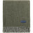 Faribault Mill Ashby Wool Throw Blanket  -  Olive Twill