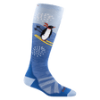 Darn Tough Juniors Penguin Peak OTC Midweight with Cushion Socks  -  Small / Stellar