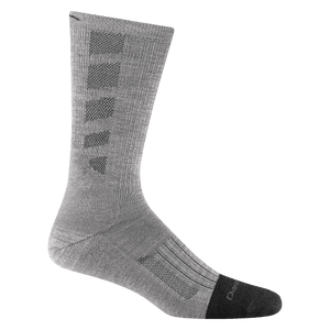 Darn Tough Mens Stanley K Boot Lightweight Work Socks  -  Medium / Ash