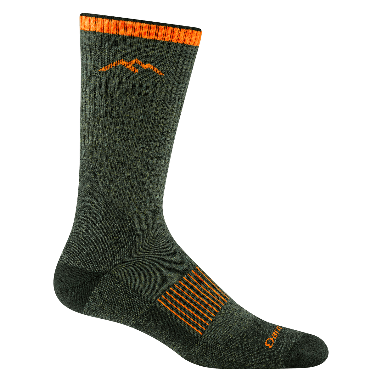 Darn Tough Mens Huntinging Boot Midweight with Cushion Hunting Socks  -  Medium / Forest