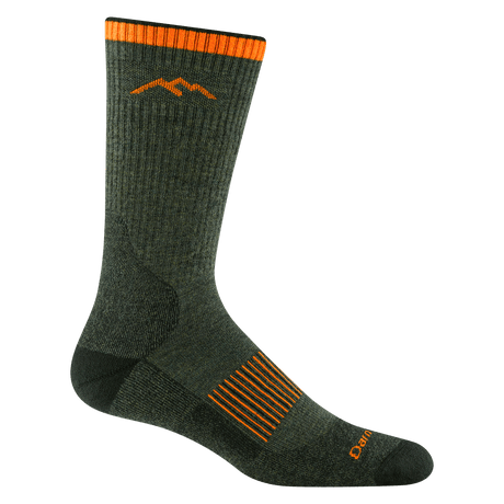 Darn Tough Mens Huntinging Boot Midweight with Cushion Hunting Socks  -  Medium / Forest