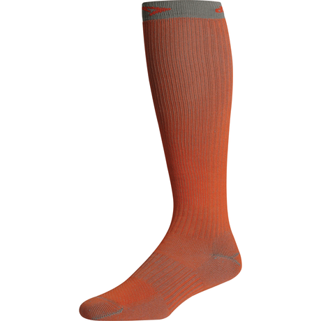 Drymax Hiking HD Over-The-Calf Socks  -  Small / Orange/Anthracite