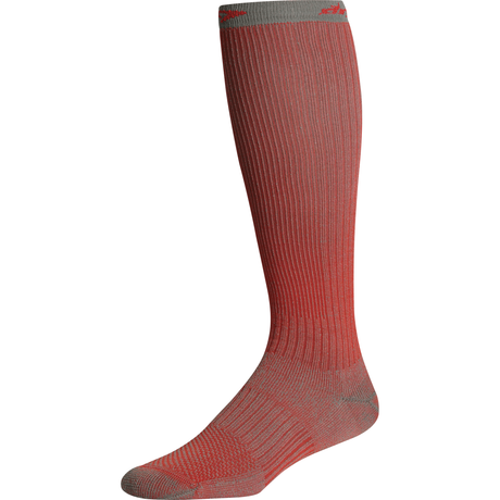 Drymax Hiking HD Over-The-Calf Socks  -  Small / Red/Anthracite