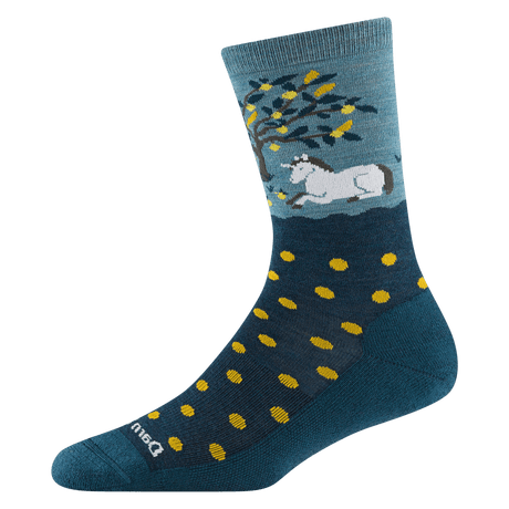 Darn Tough Womens Wild Life Crew Lightweight Lifestyle Socks  - 