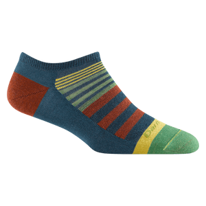 Darn Tough Womens Beachcomber No Show Lightweight Lifestyle Socks  -  Small / Dark Teal