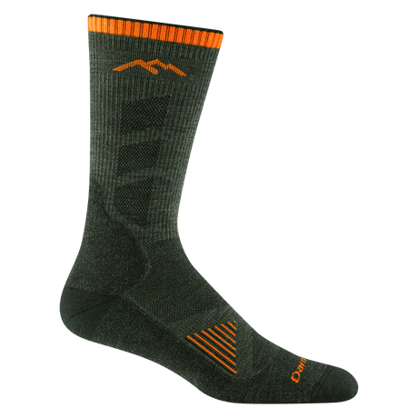 Darn Tough Mens Huntinging Boot Lightweight with Cushion Hunting Socks  -  Medium / Forest