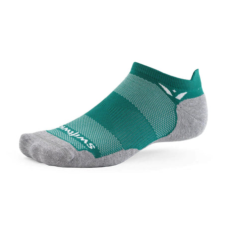 Swiftwick Maxus Zero No Show Tab Socks  -  Small / Emerald