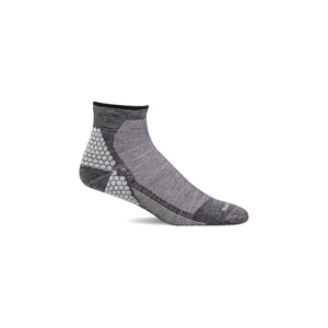 Sockwell Mens Plantar Sport Micro Socks  -  Medium/Large / Charcoal