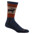 Darn Tough Mens VanGrizzle Boot Midweight Hiking Socks  -  Medium / Eclipse