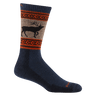 Darn Tough Mens VanGrizzle Boot Midweight Hiking Socks  -  Medium / Eclipse