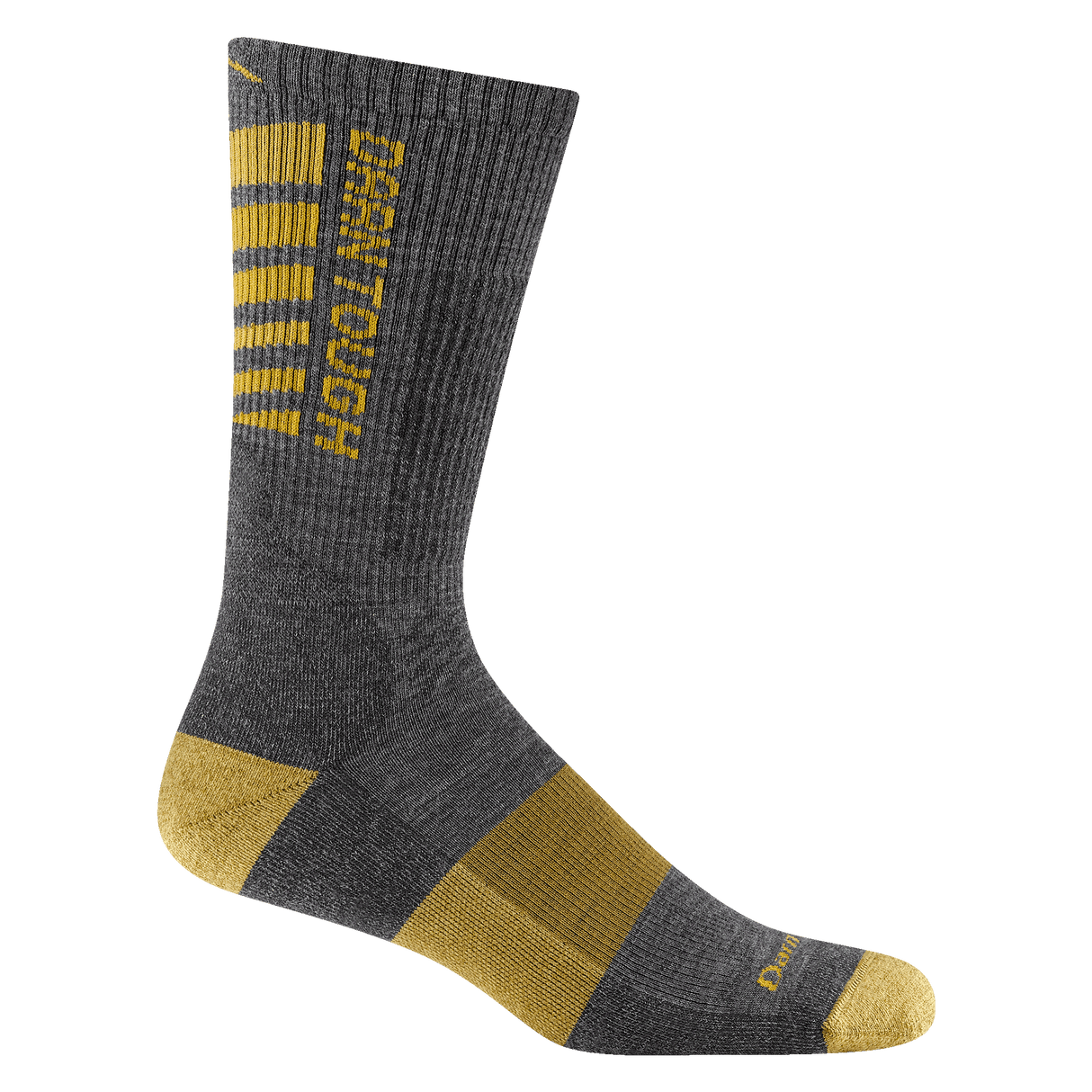 Darn Tough Mens Backbone Boot Midweight Work Socks  -  Medium / Gray