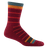 Darn Tough Mens Via Ferrata Micro Crew Midweight Hiking Socks  -  Medium / Burgundy