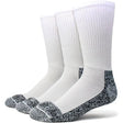 Wigwam At Work Steel Toe Heavyweight 3-Pack Socks  -  Medium / White/Black