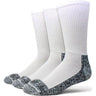 Wigwam At Work Steel Toe Heavyweight 3-Pack Socks  -  Medium / White/Black