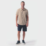 Smartwool Mens Printed Short-Sleeve Button Down