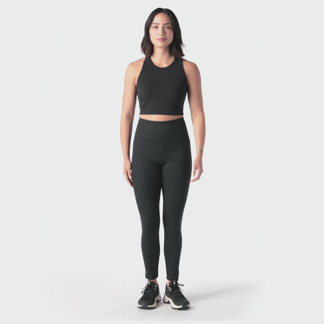 Smartwool Womens Active Ribbed Leggings