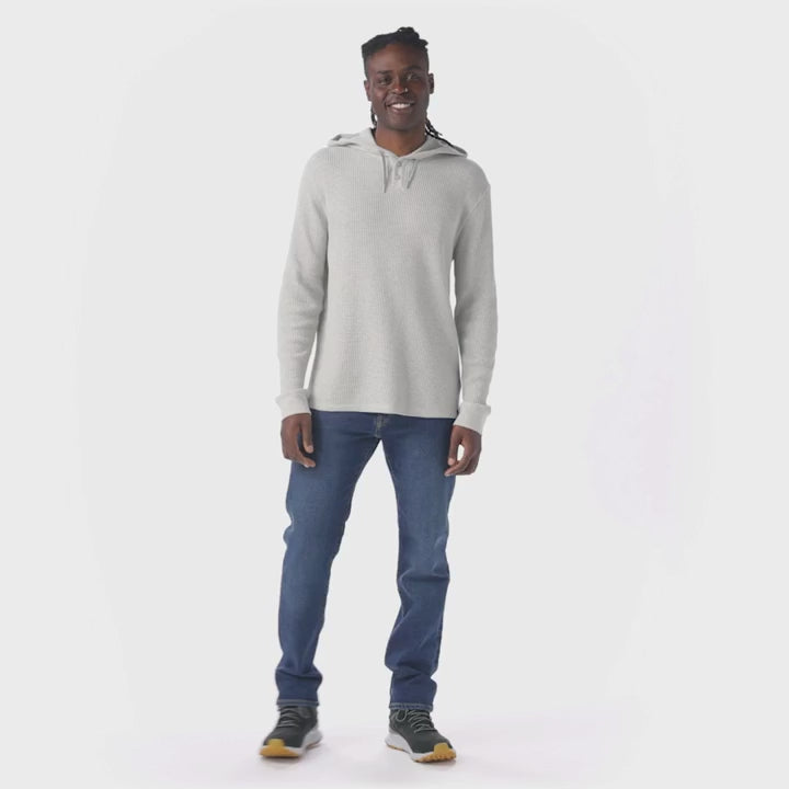 Smartwool Mens Waffle Henley Hoodie