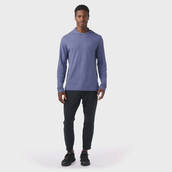 Smartwool Mens Hoodie - Nightfall Blue
Fit video