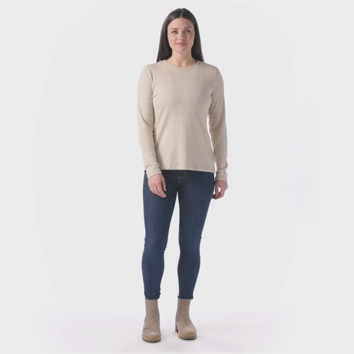 Smartwool Womens Thermal Merino Rib Crew