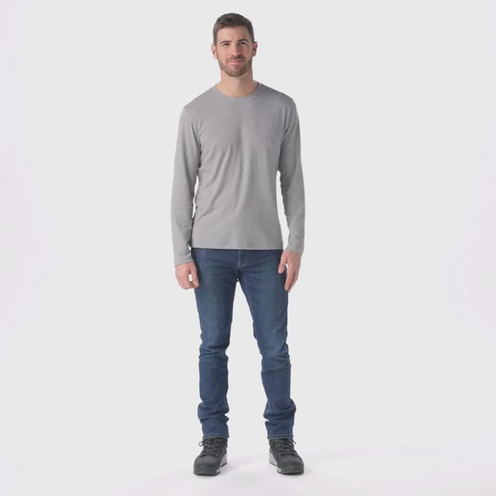 Smartwool Mens Perfect Crew Long Sleeve Tee