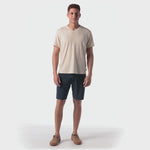 Smartwool Mens Perfect V-Neck Short Sleeve Tee - Almond
Fit video