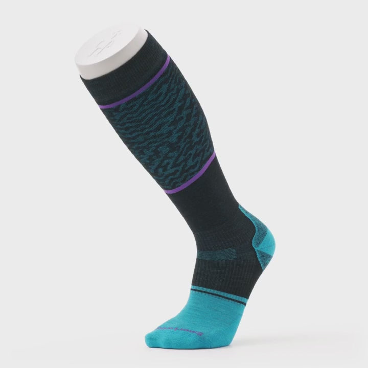 Smartwool Snowboard Targeted Cushion Retro Line Over-the-Calf Socks